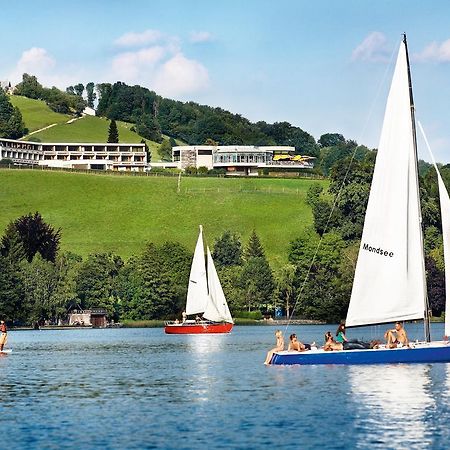 Landzeit Motor-Hotel Mondsee Bagian luar foto