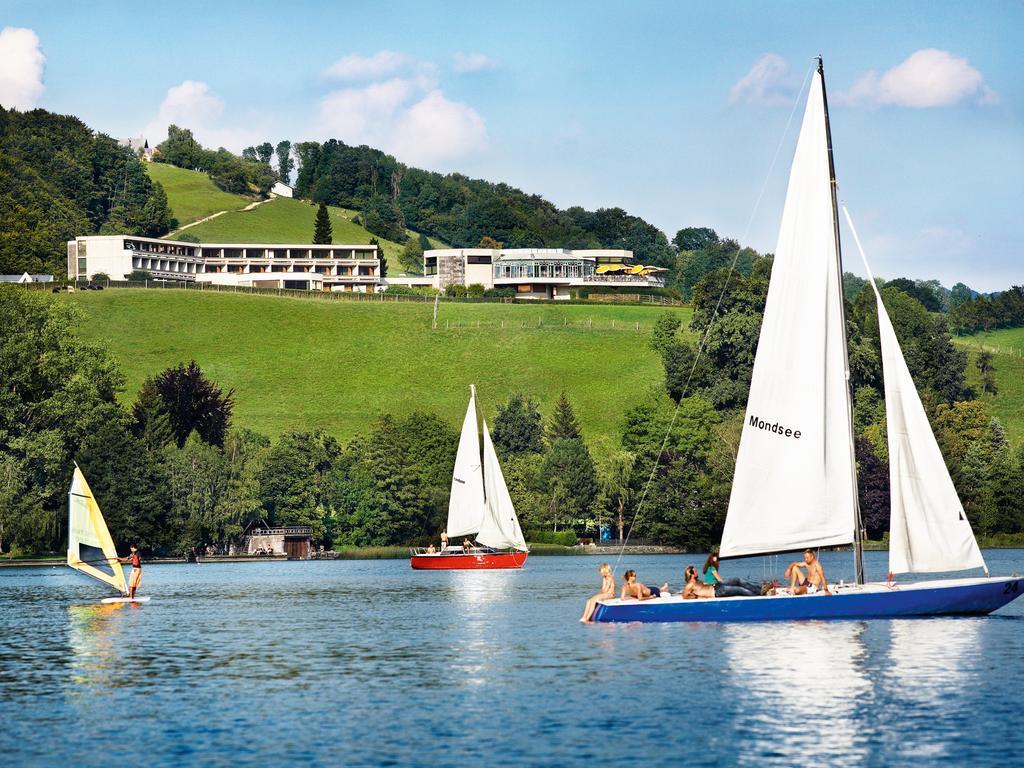 Landzeit Motor-Hotel Mondsee Bagian luar foto
